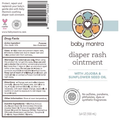 Baby Mantra Diaper Rash Ointment (Baby Mantra Diaper Rash Ointment 100ml)